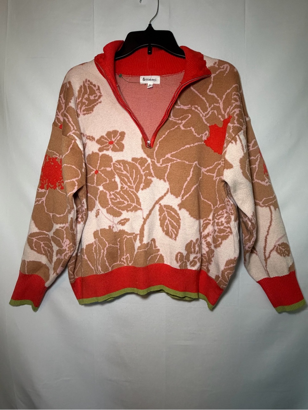 &merci Mock Neck Sweater